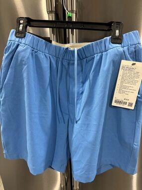 lululemon athletica Men's Sky Blue Drawstring Athletic Shorts